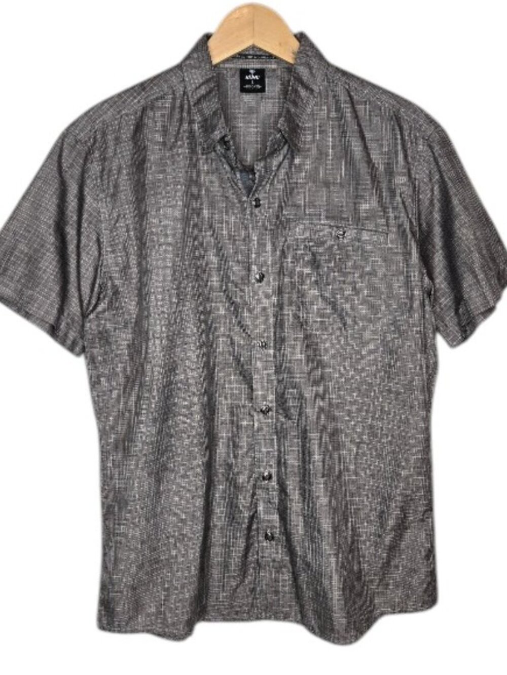 Kuhl Crossfire Button Down Shirt Mens Grey Breathable Lightweight Breathable L